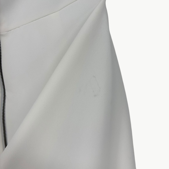 NWT Alice + Olivia Women’s Sicily Halter Neck Shorts Romper | Sz 10 | Off White - Picture 11 of 16